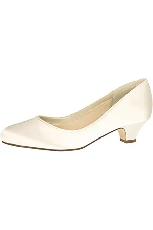 Rainbow Club Womens Jara Pump, Ivory, 6.5 UK Wide
