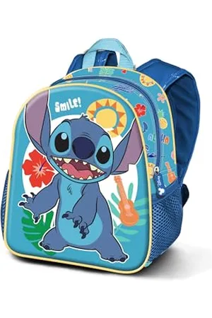 Disney Lilo and Stitch Smile-Small 3D Backpack, , 26 x 31 cm