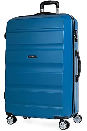 Itaca Lightweight Suitcases Large - ABS Large Hard Shell Suitcase 75cm Travel Suitcase - Lightweight Suitcases Large with Combination Lock - Rigid Large Suitcase 4 Wheels Lightweight and Resi