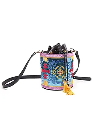 Disney Bioworld Aladdin Magic Carpet Glitter Bucket Drawstring Bag, 18 cm