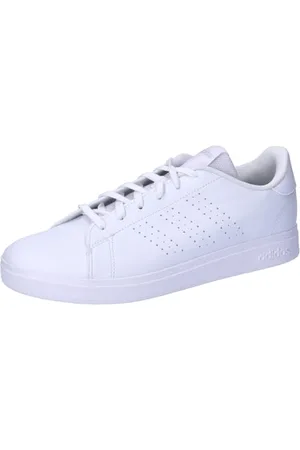 adidas Advantage Base 2.0 Shoes Junior Tennis, Cloud White/Cloud White/Grey one, 5.5 UK