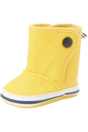 Petit Bateau Unisex Baby A096g Slippers, Yellow, 15-16 UK