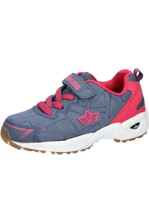 LICO Girls Flori Vs Trainers, Grey-pink, 8 UK Child