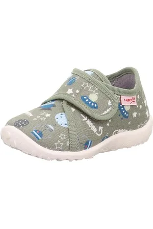 Superfit Boys Spotty Slippers, , 3 UK