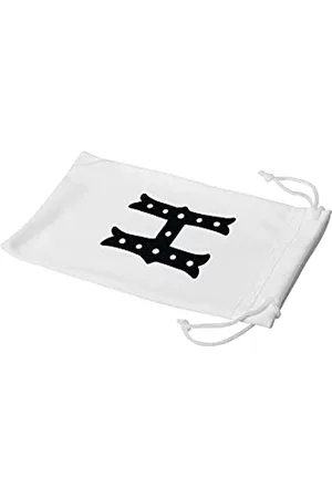 Bonamaison Digitally Printed Glasses Pouch, Sunglasses Pouch, 100% Cotton, Soft & Slim, Protective Glasses Case with Drawstring Closure, 1 Piece, 11x19 cm