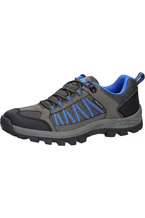 LICO Unisex Fraser Cross Country Running Shoe, grau/Blau, 10 UK