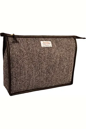 Vagabond Bags Ltd Harris Tweed Herringbone Giant Holdall Bag
