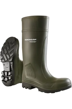 Dunlop Purofort Professional - Unisex Full Safety Waterproof Work Boots, , Antistatic and Slip-Resistant Wellies with Steel Toecap for Outdoor, Farm and Industrial Work - EU38, UK5