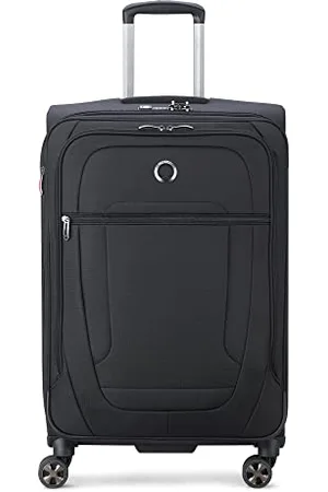Delsey HELIUM DLX - Soft expandable cabin suitcase - 55x40x20 cm - 35 liters - S - Black