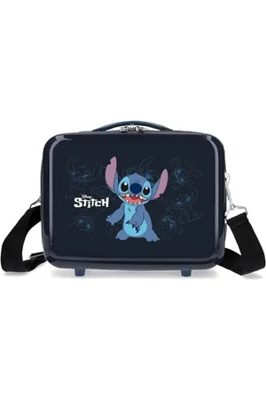 Disney Joumma Happy sticth Nececer Adaptable Black 29x21x15cm Hard ABS 9.14L 0.8kg, , Nececer Adaptable