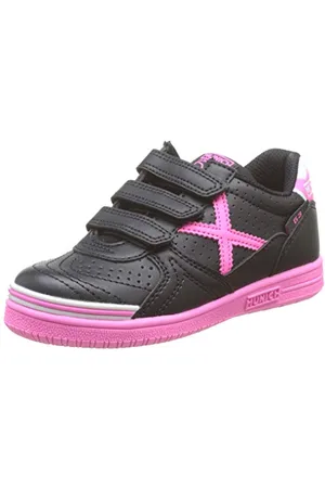 Munich G-3 Kid VCO Profit Fitness Shoes, Black/Pink, 0 UK
