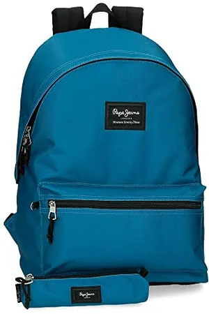 Pepe Jeans Aris Laptop Backpack and School Case 15.6" 31x44x17.5cm Polyester 30.01L, , Laptop Backpack + School Case