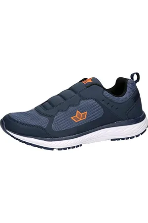 LICO Herren Arman Slipper Sneaker, marine/orange, 43 EU