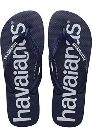 Havaianas Top Logomania, Comfortable, Durable, and Lightweight Flip-Flops, with Large Logo on the Sole, Adults Unisex
