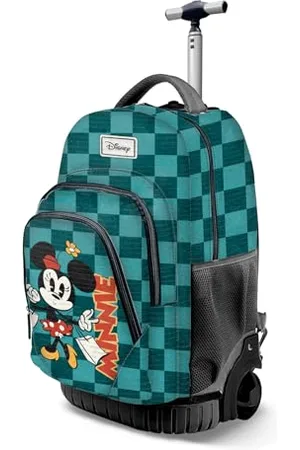 Disney Minnie Mouse Indigo-FAN GTS Trolley Backpack, Turquoise, 32 x 47 cm, Capacity 39 L