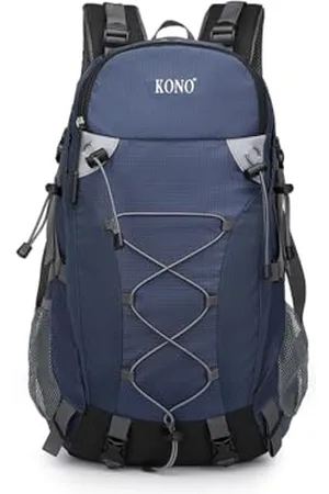 Kono Multi-functional Waterproof Hiking Backpack Traveling Climbing Backpack with Rain Cover 40L