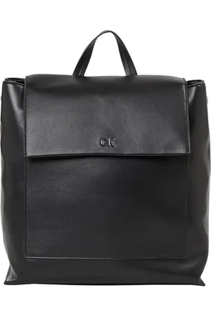 Calvin Klein Women CK DAILY BACKPACK PEBBLE, Ck Black, One Size