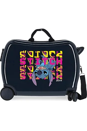 Disney Adorable Stitch Moods Cabin Suitcase Hard ABS Side Combination Lock 4 Wheels Double Luggage Hand Luggage, , Maleta Infantil, Children