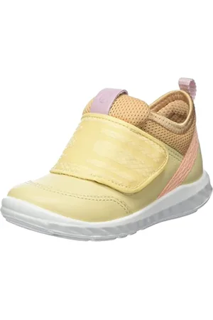 Ecco Baby Girls SP.1 LITE Infant Shoe, Straw/Powder, 2 UK Child