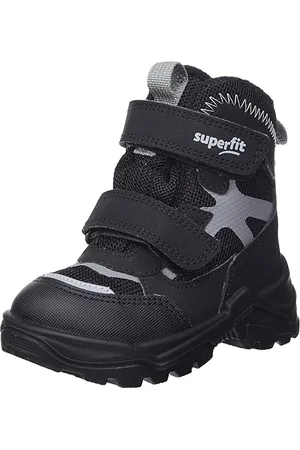 Superfit Boys SNOW MAX warm gefütterte Gore-Tex Stiefel, SCHWARZ/HELLGRAU 0000