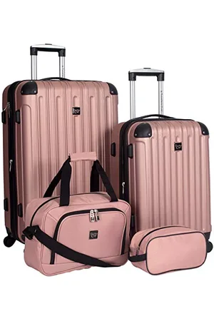 Travelers Club Midtown Hardside 4-Piece Luggage Travel Set, , 4-Piece Set, Midtown Hardside 4-Piece Luggage Travel Set