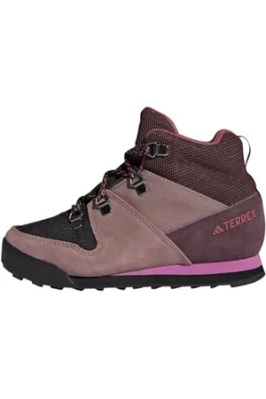 adidas Terrex Snowpitch Cold.RDY Winter Shoes Hiking, Shadow Maroon/Purple/Pulse Lilac, 6 UK