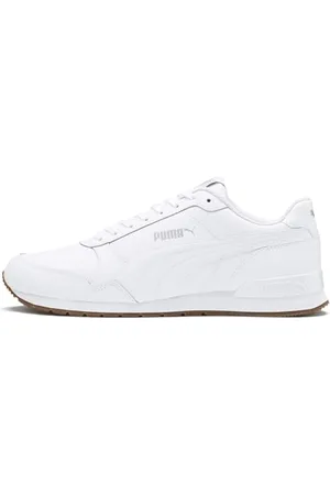 PUMA Unisex ST Runner v2 Full L Sneakers, White-Gray Violet, 11 UK