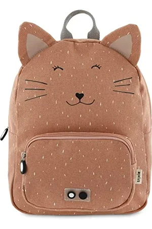 Trixie Backpack - Mrs. Cat - School Bag Water Repellent - Backpack for Child - Small Gym Bag - Pink