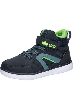 LICO Rafiko VS Sneaker, Marine/Petrol/Lemon, 10 UK Child