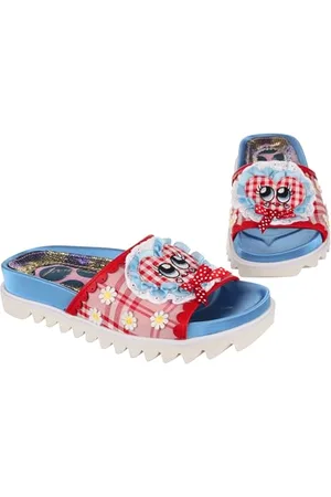 Irregular Choice Lovey Dovey Fabric/PU Multi 40