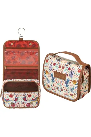 Grupo Erik Frida Kahlo Hanging Travel Toiletry Bag | Hanging Toiletry Bag with Hanging Hook, 100% Waterproof Bag, Make Up Bag, Cosmetic Bag, Travel Washbag | Frida Kahlo Gifts