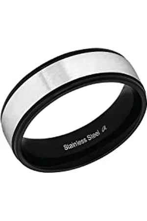 Amor Ring Stainless Steel Men Rings, , Comes in Jewelry Gift Box, 9783816