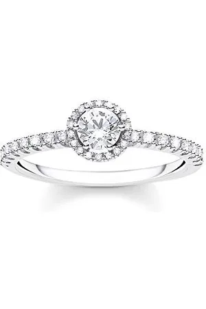 Thomas Sabo Ring white stones 925 sterling TR2326-051-14-52