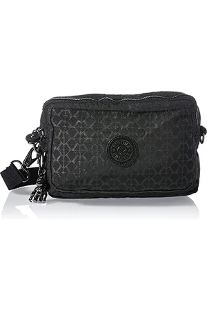 Kipling ABANU Multi Small Crossbody Convertible to waistbag, (Black)
