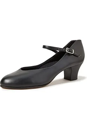 Capezio Women’s Junior Footlight Character Dance Shoes, Professional Dance Shoes For Women Suitable For Many Dance Styles, Comfortable & Supportive Dance Heels - , Size 8