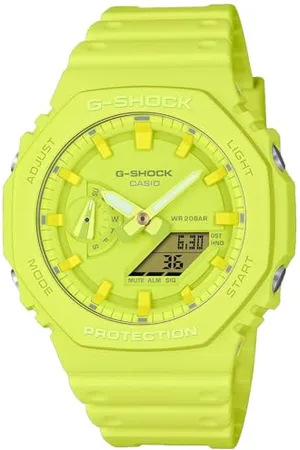 Casio Men Analogue-Digital Quarz Watch with Plastic Strap GA-2100-9A9ER