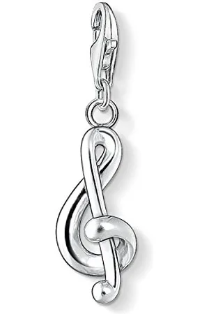 Thomas Sabo Women Charm Pendant Treble Clef Charm Club 925 Sterling 0845-001-12