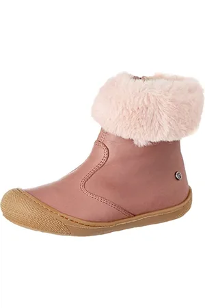 Naturino Dordy Leather and Wool Ankle Boots, , 4.5 UK Child