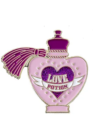 Harry Potter Official Love Potion Pin Badge by The Carat Shop