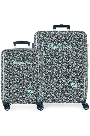 Pepe Jeans Alenka Luggage Set 55/68 cm Rigid ABS Closure TSA 104L 6.6 kg 4 Wheels Double Hand Luggage by Joumma Bags, , Suitcase Set