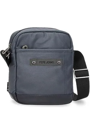 Pepe Jeans Hatfield Medium Shoulder Bag 17 x 22 x 6 cm Polyester, , One Size, Medium Crossbody Bag