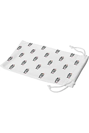 Bonamaison Digitally Printed Glasses Pouch, Sunglasses Pouch, 100% Cotton, Soft & Slim, Protective Glasses Case with Drawstring Closure, 1 Piece, 11x19 cm