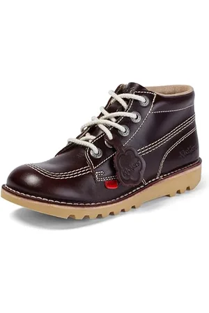 Kickers Youth Unisex Kick Hi Classic Ankle Boots | Extra Comfortable | Added Durability | Premium Quality, , 6 UK