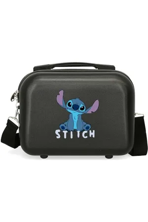 Disney Joumma Stitch Cute Nececer Adaptable Black 29x21x15cm Rigid ABS 9.14L 0.8kg, , Nececer Adaptable