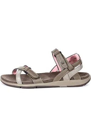 Regatta Womens Santa Cruz Strappy Adjustable Sandals - Walnut - 6 UK