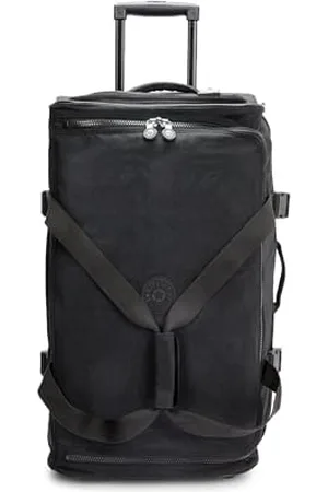 Kipling TEAGAN M Medium wheeled duffle, Upright, (Black)