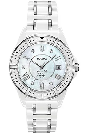 BULOVA Women Analog Automatic Watch with Stainless Steel Strap 96R215