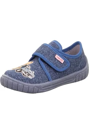 Superfit Boys Bill Hausschuhe, Blau 8070