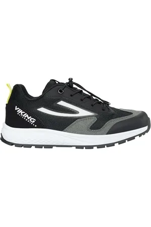 Viking Century WP SL Walking Shoes, Black/Lime, 0.5 UK