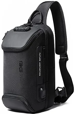 BANGE Sling Bag, Waterproof Men